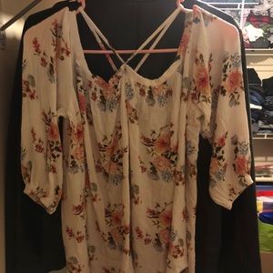 Off the shoulder shirt